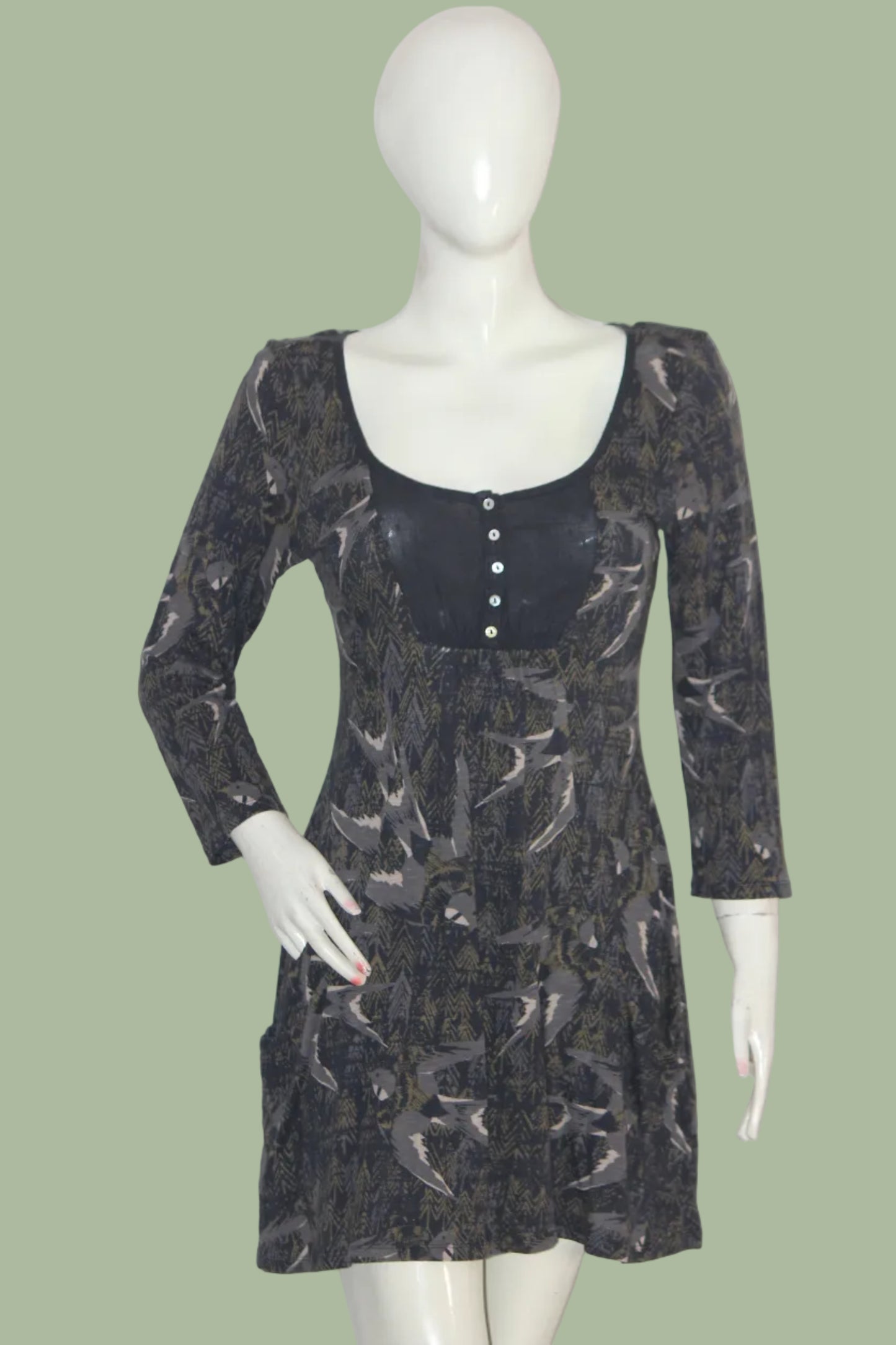 Full Sleeves Long Dress By Write Stuff
