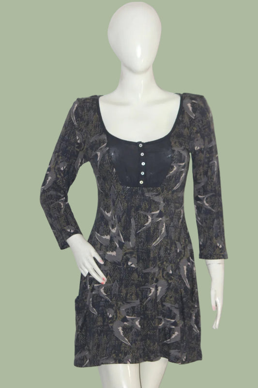 Full Sleeves Long Dress By Write Stuff