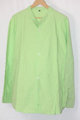 Green Full Sleeve Button-Down Shirt – Thriftyfy (XXL)