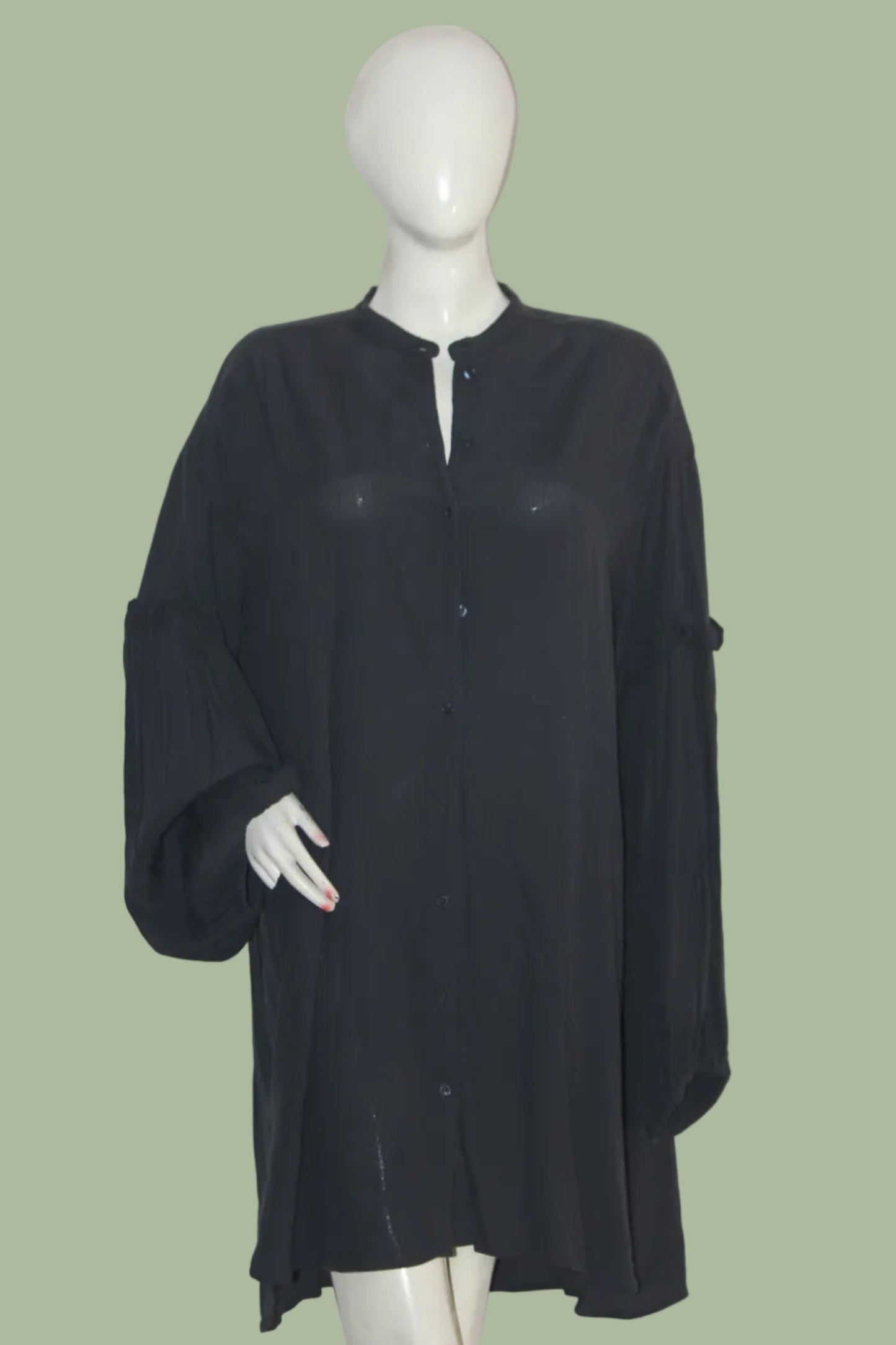 Black Long Dress by Weekdays
