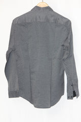 Grey Full Sleeve Button-Down Shirt – Steel & Jelly (Medium)