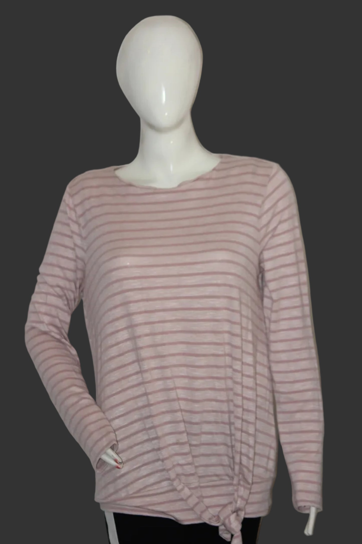 Mark & Spencer Striped Blush Blouse