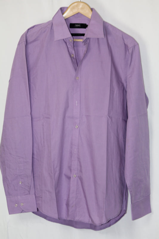 Purple Full Sleeve Button-Down Shirt – Next (Large)