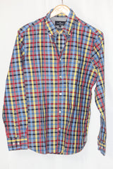 Blue, Yellow & Red Checkered Full Sleeve Shirt – Blue Harbour (Small)