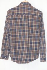 Red, Blue & Yellow Checkered Button-Down Shirt – Next (Medium)