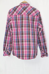 Pink & Purple Checkered Full Sleeve Shirt – Outrage (Medium)