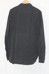 Black Full Sleeve Button-Down Shirt – Next (XL)