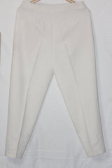 Mark & Spencer White Straight Pant - Medium
