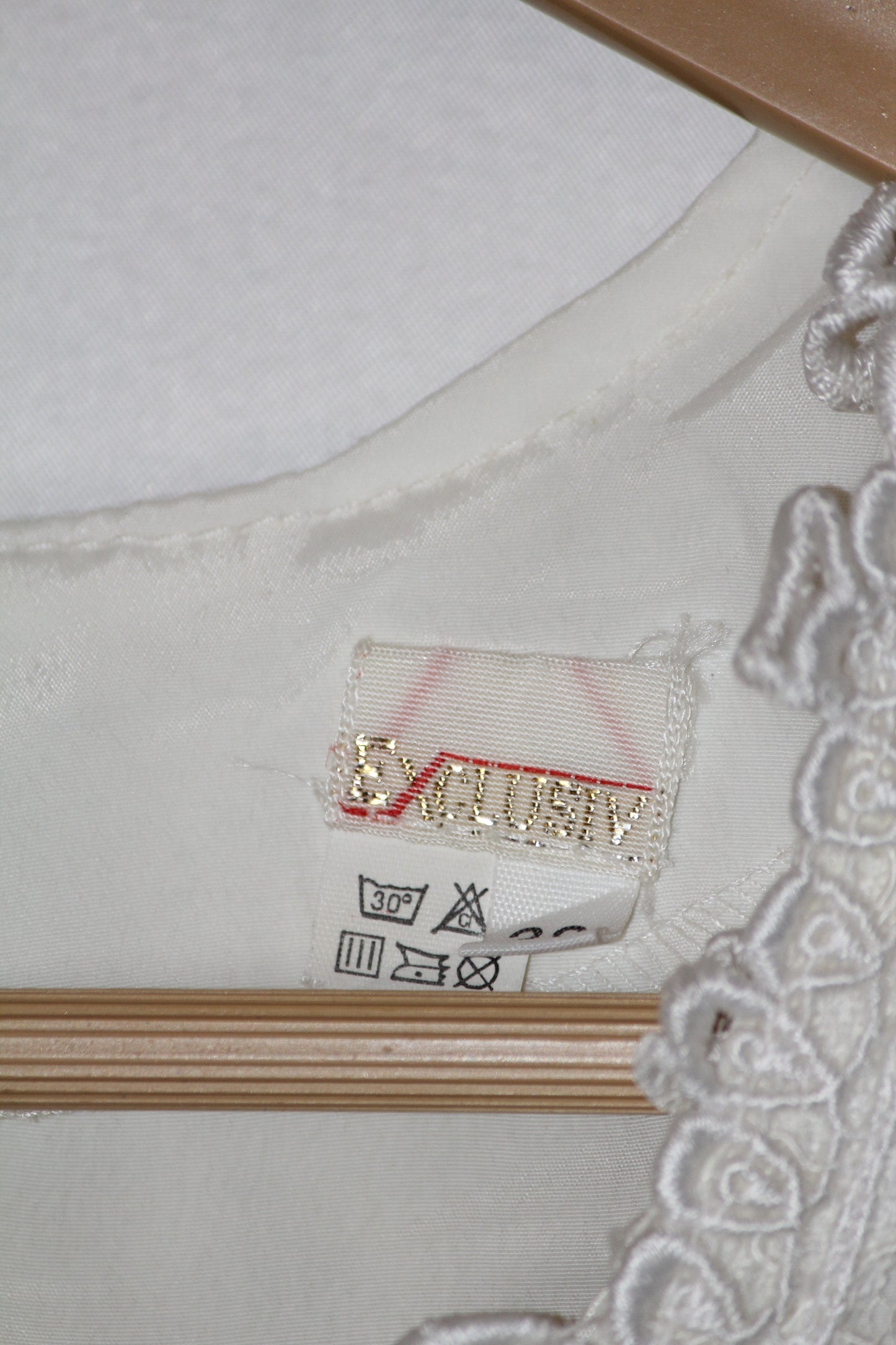 Exclusive White Full-Sleeve Dress