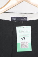 Mark & Spencer Black Straight Pant - Large