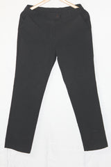 M&S Black Lightweight Straight Pant (Medium)