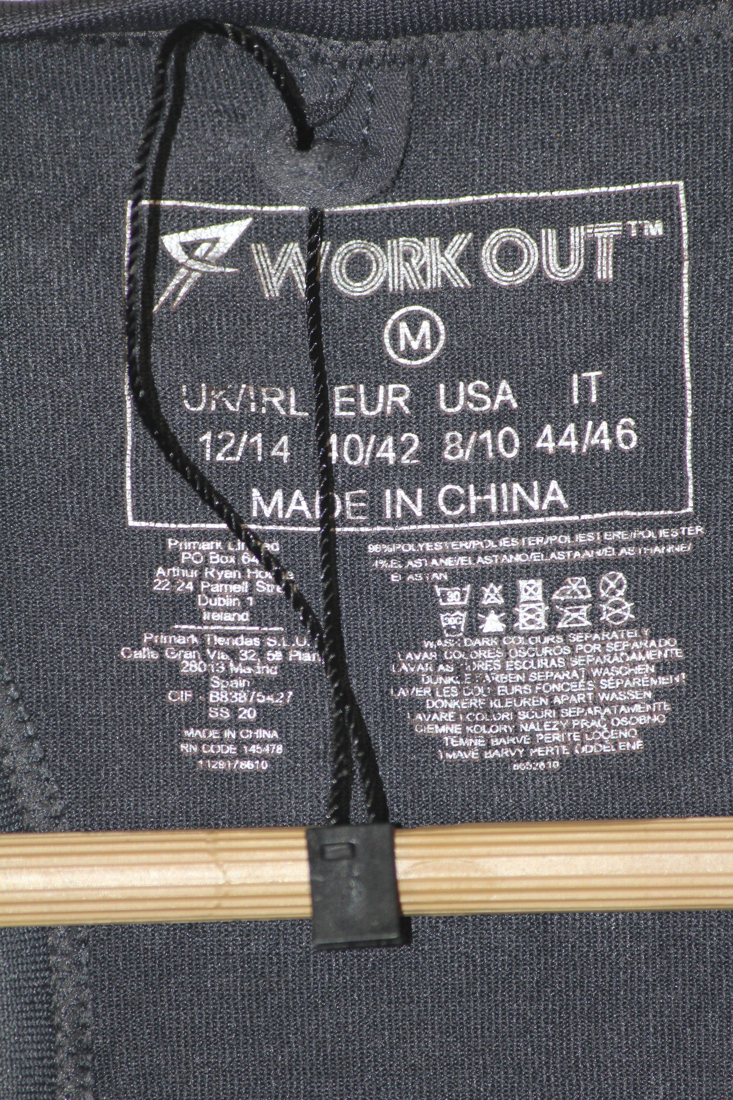 Primark Grey Sports Sleeveless Crop Top - Medium