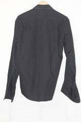Black Full Sleeve Button-Down Shirt – Mark & Spencer (Medium)