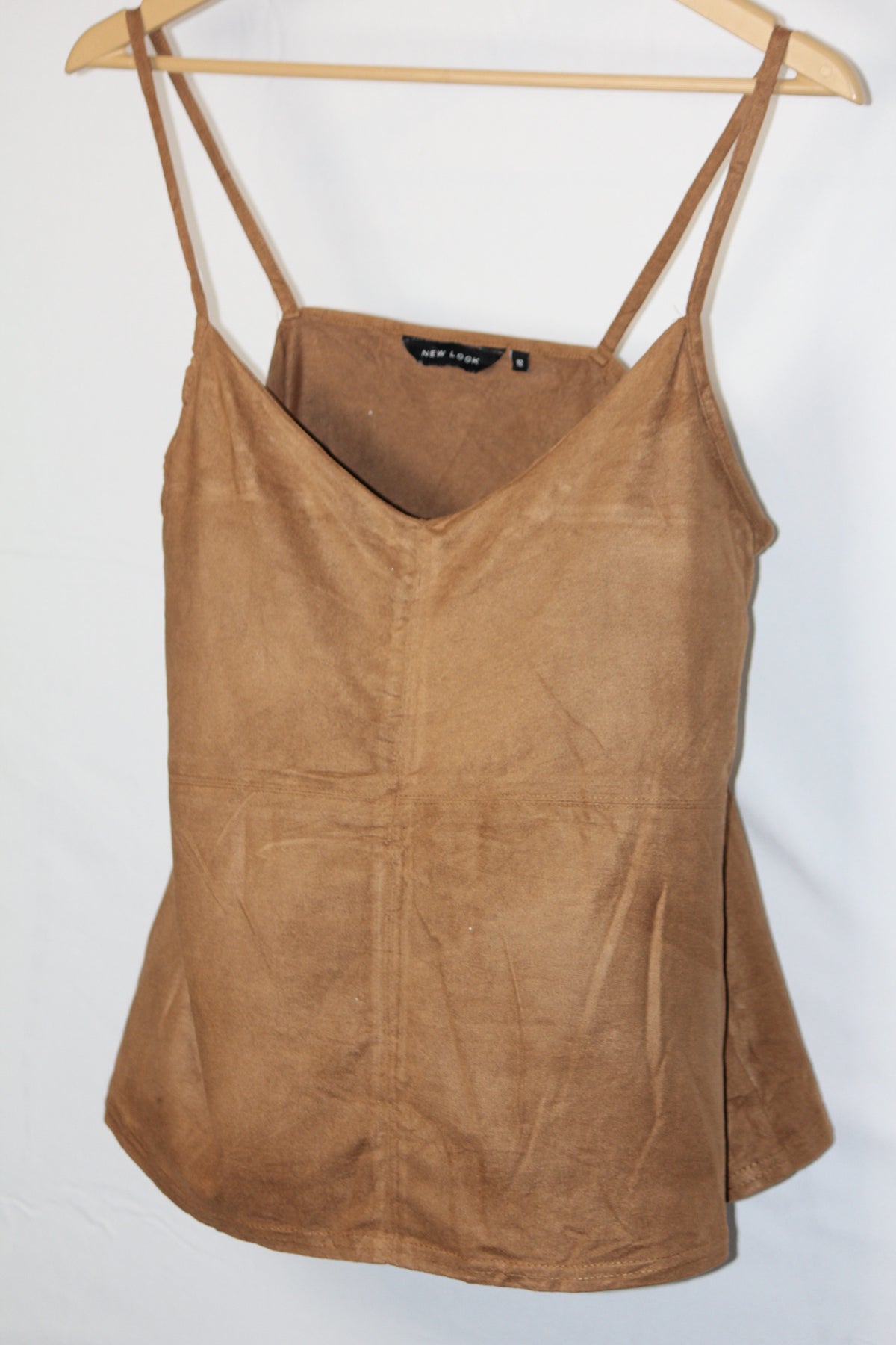 New Look Brown Tank Top - Medium