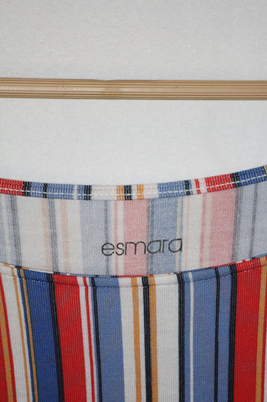 Esmara Blue Red Striped Dress (Large, Good Condition)