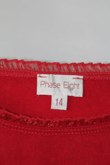 Phase Eight Red Tank Top - Medium