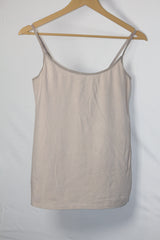 M&S Off-White Tank Top - Large