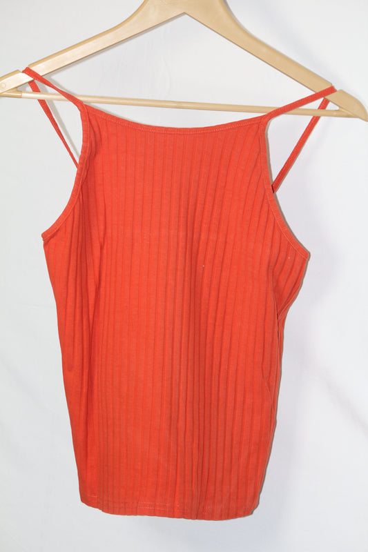 New Look Orange Tank Top - Medium