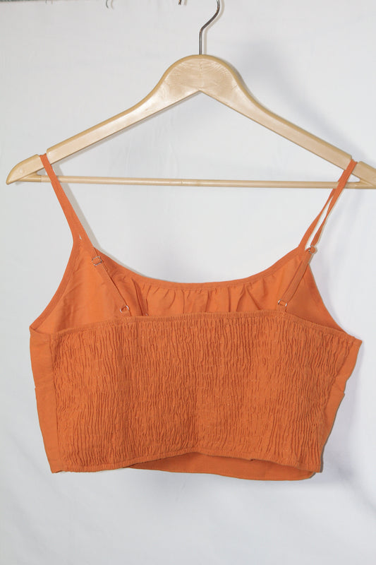 Shein Orange Tank Top - Large