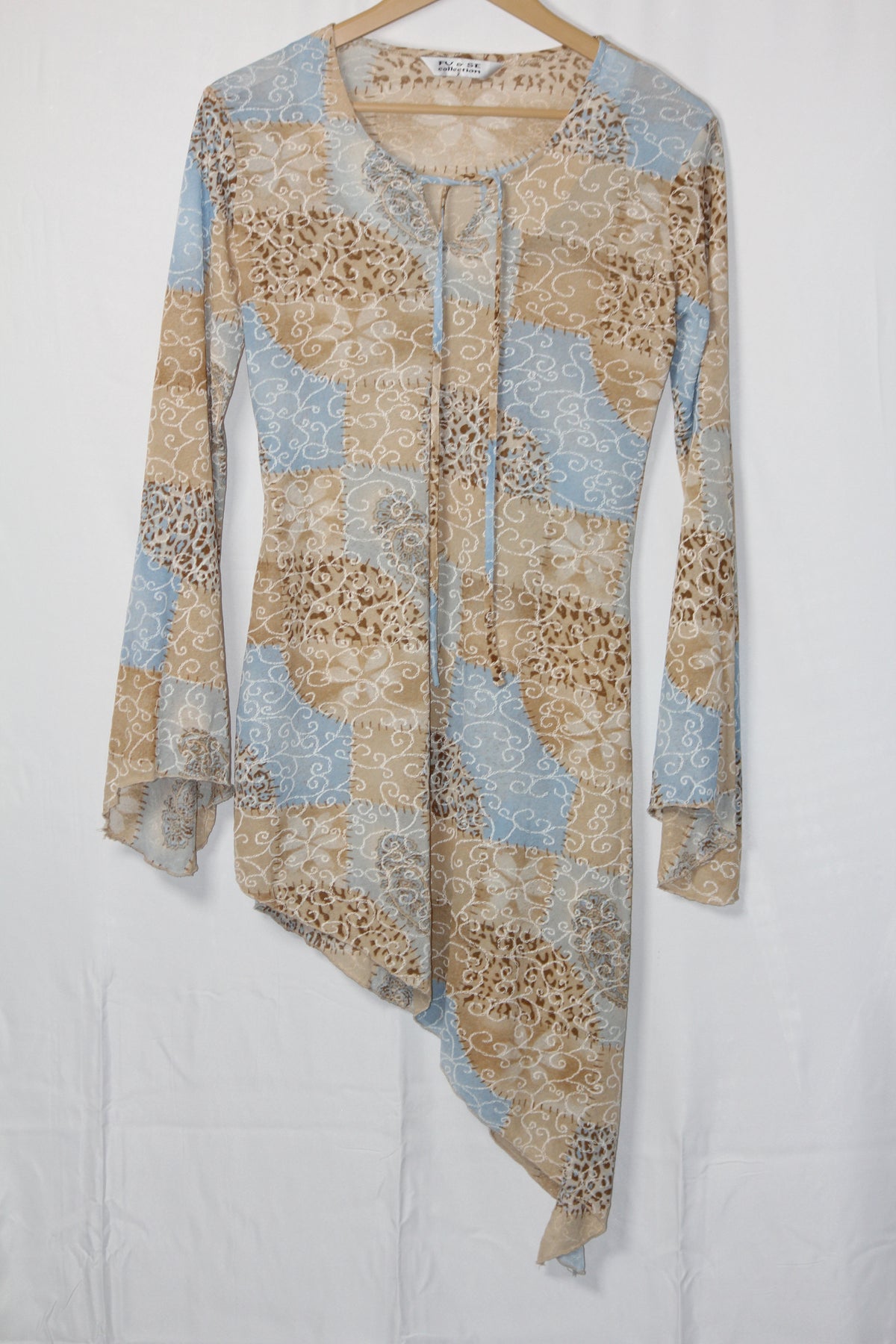 FV&SE Camel Contrast Dress
