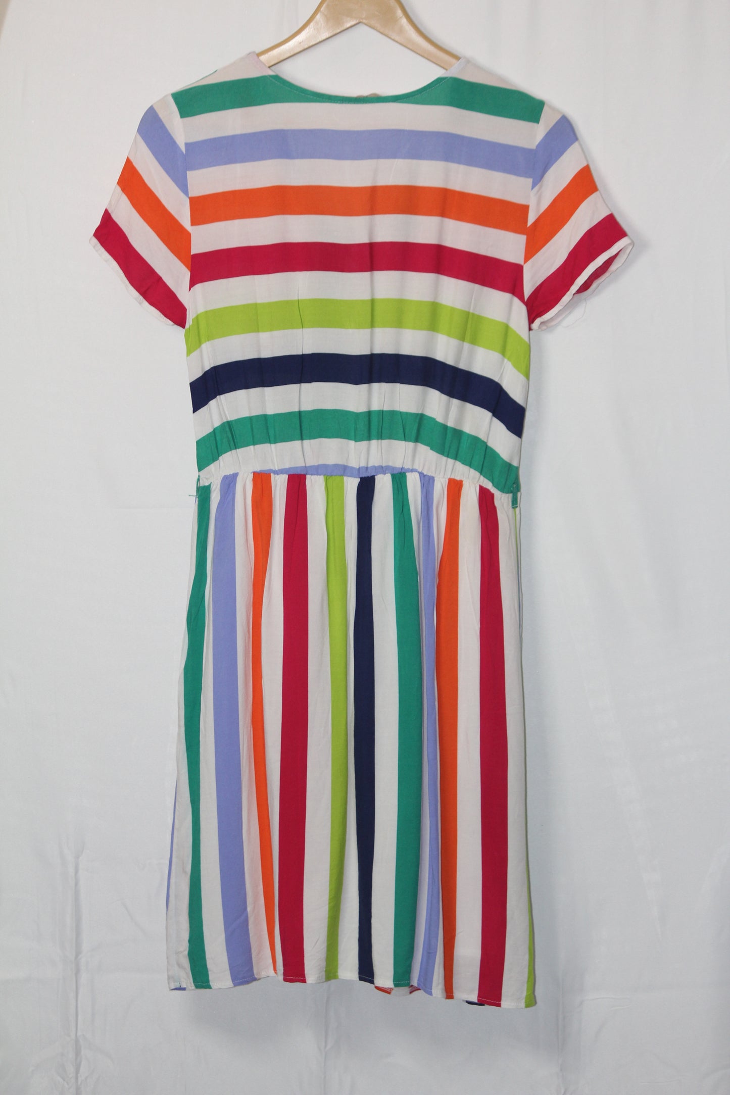 Tu Striped Multi-Colored Dress (Small, Good Condition)