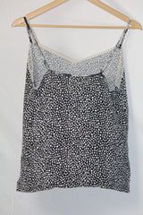 George Black & White Tank Top - Medium