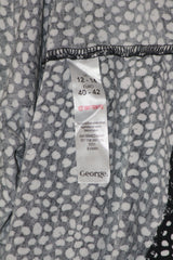 George Black & White Tank Top - Medium