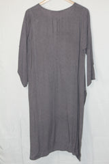 Thriftyfy Grey Bloom Dress