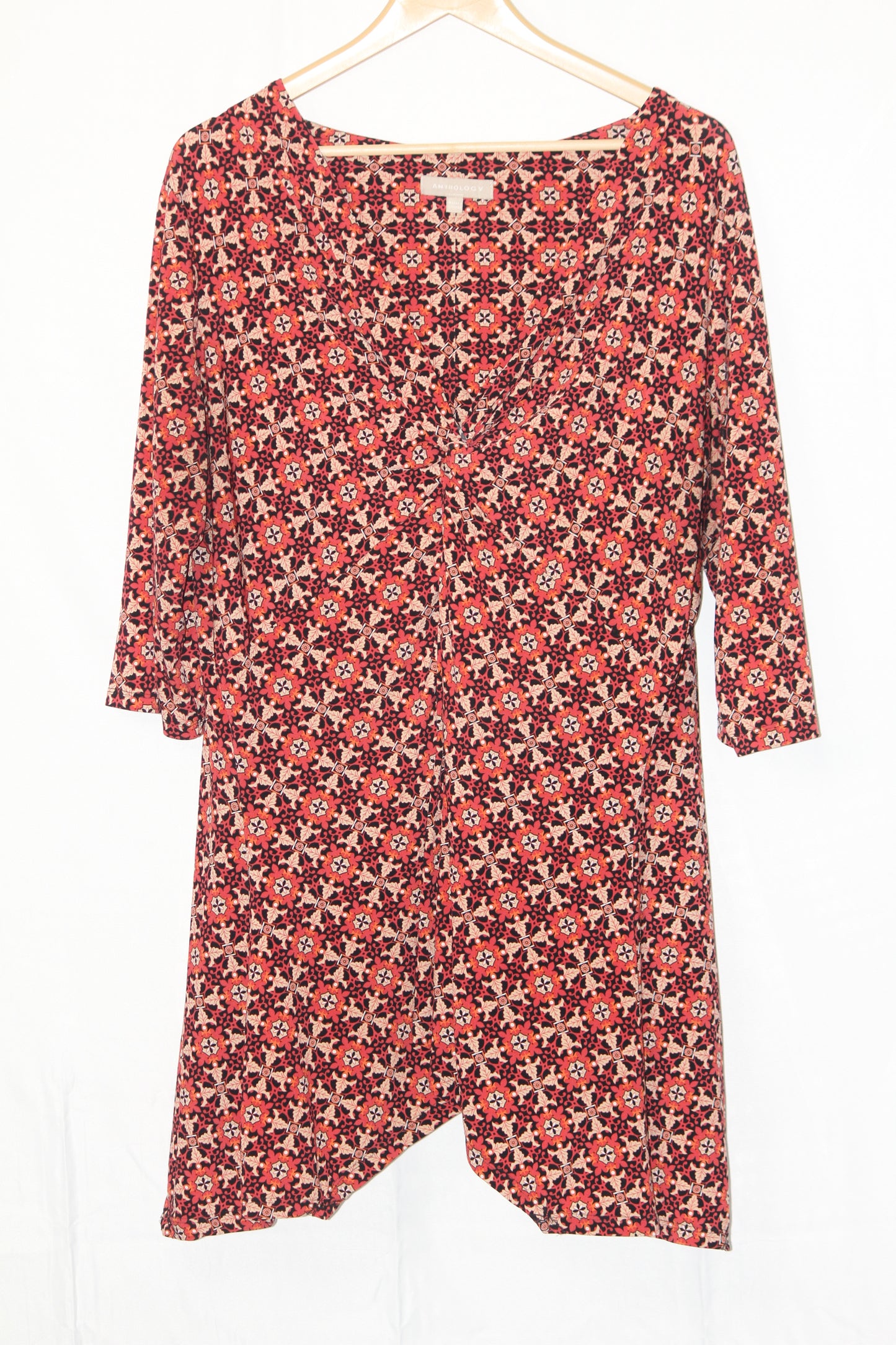 Anthology Red Floral Dress