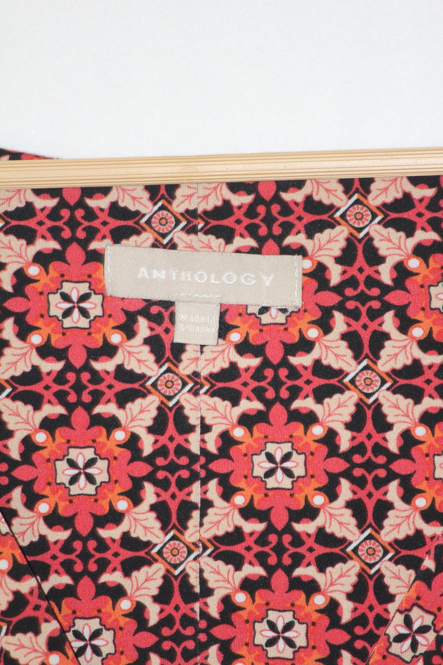 Anthology Red Floral Dress