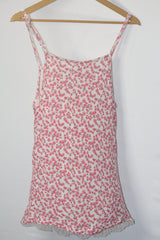 Love to Lounge Pink Floral Tank Top - Medium