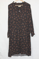 Grain de Malice Blooming Brown Dress