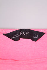 F&F Pink Tank Top - Medium