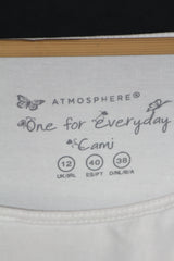 Atmosphere White Tank Top - Medium