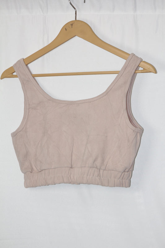 Thriftyfy Pink Stretch Tank Top