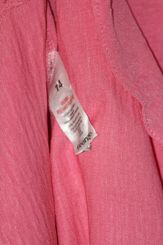 George Pink Flowy Blouse