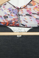 G.K Black Floral Cape