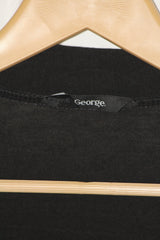 George Plain Black Cape