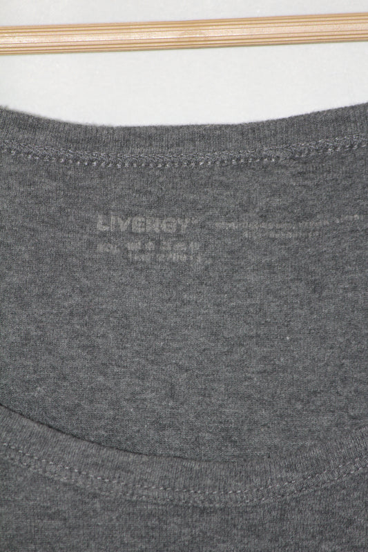 Livergy Grey Crop Top