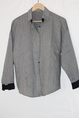 Sophisticated Grey – St Michael Button Down Shirt