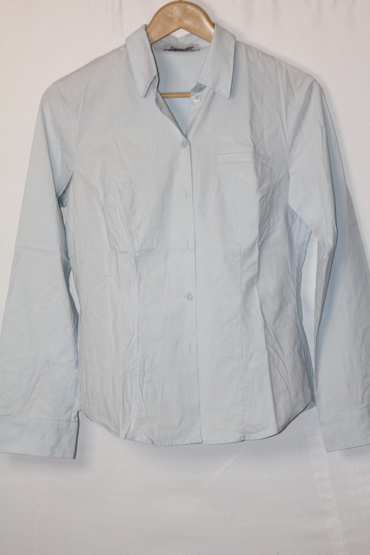 Skyline Chic – F. Dabrowskiego Sky Blue Button Down Shirt