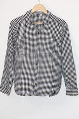 Monochrome Checks – H&M Button Down Shirt