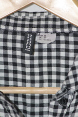 Monochrome Checks – H&M Button Down Shirt