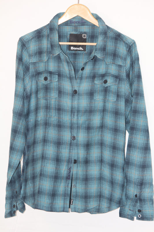 Urban Edge – Bench Green & Black Button Down Shirt