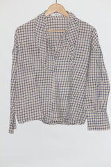 Rustic Plaid – Mango Fawn Checkered Button Down Shirt