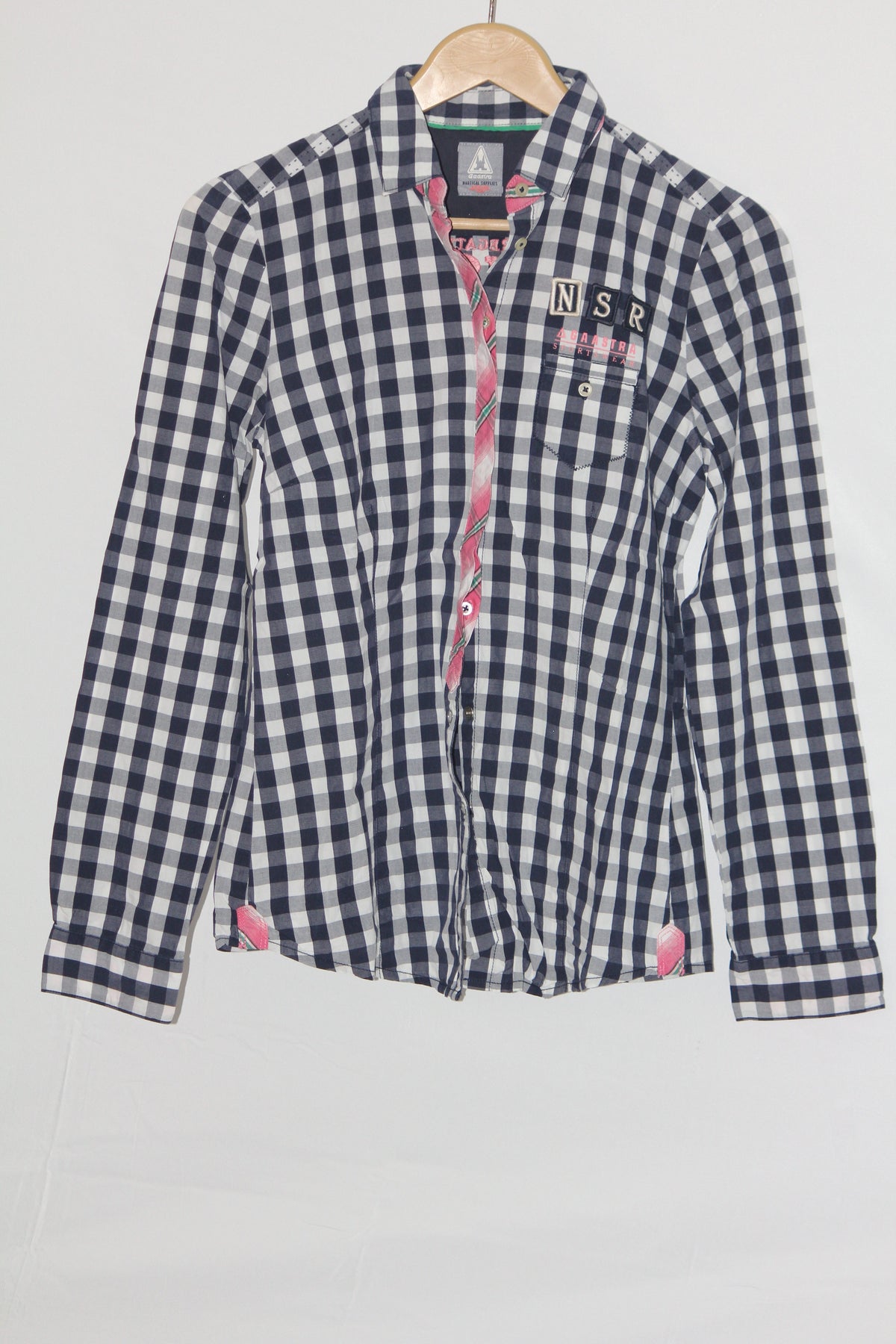 Sailor’s Charm – Gaastra Blue & White Checkered Shirt