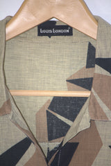 Earthy Edge – Louis London Khaki Green Shirt