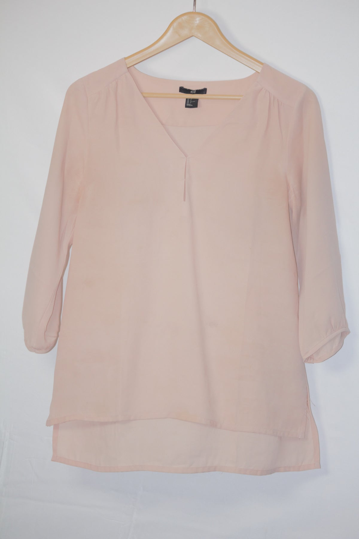 Soft Glow: Skin Full-Sleeve Blouse-Medium