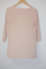 Soft Glow: Skin Full-Sleeve Blouse-Medium