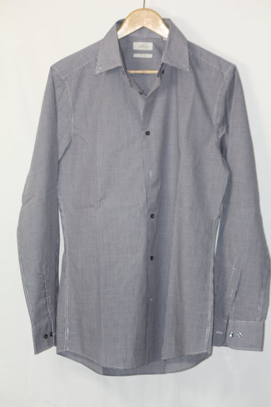 Next Grey Block Shirt – Medium